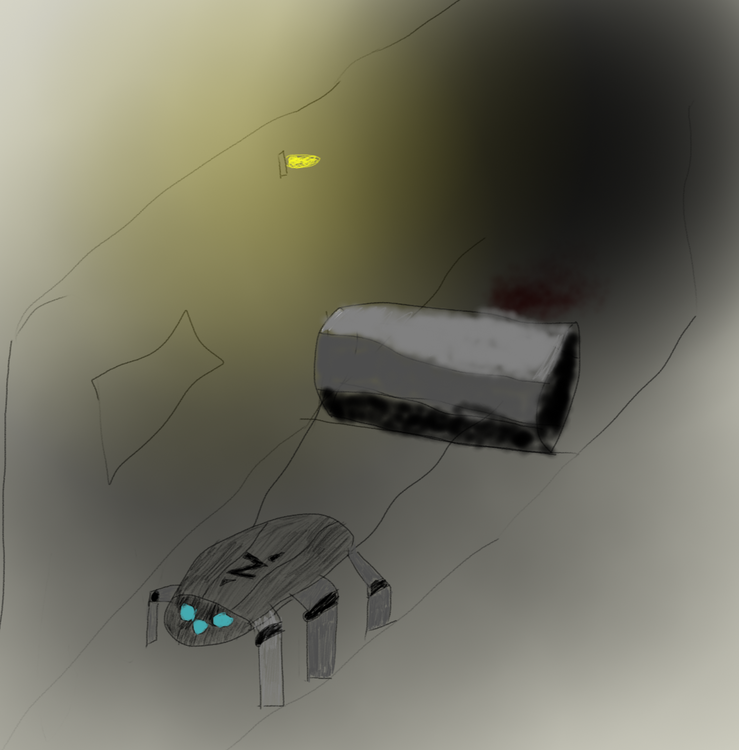 Maintenace Drone Pulling Disposal Pipe.png