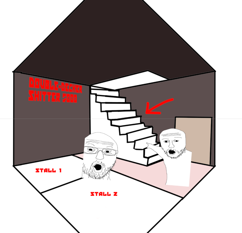 Double Decker Shitting