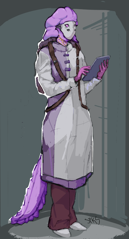 Stripes' Character Art