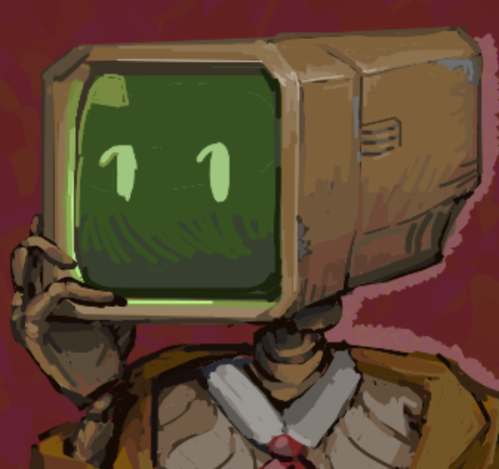 portrait of a weird robot