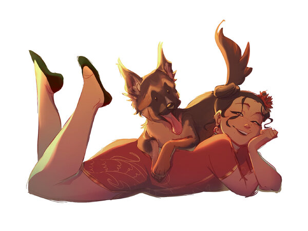 mygodmaeandherdogloveit