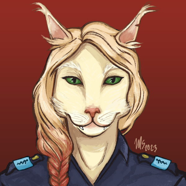 Maryah Portrait - Red